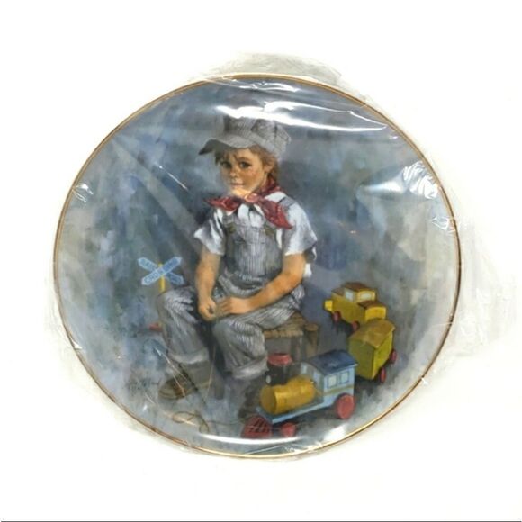 Vintage Bradford Exchange Reco "When I Grow Up" Numbered Collector Plate - Picture 2 of 3